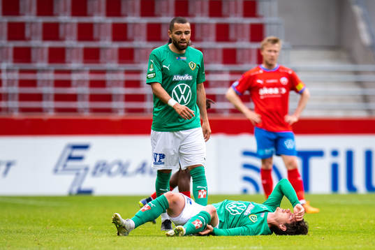 Jönköpings Robin Book har ont