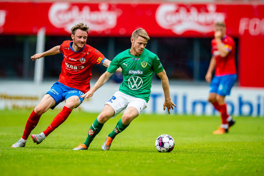 Helsingborgs Rasmus Jönsson  och Jönköpings Daniel Ljung