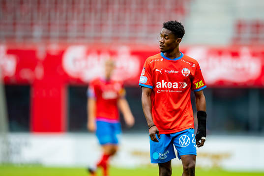 Helsingborgs Joseph Amoako  deppar