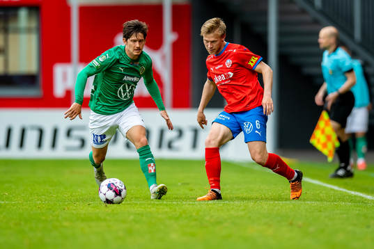 Jönköpings Robin Book och Helsingborgs Andreas Landgren