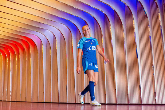 Frida Maanum of the Norwegian women's national football team