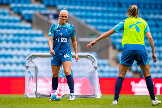 Maria Thorisdottir of the Norwegian women's national