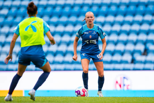Frida Maanum of the Norwegian women's national football team