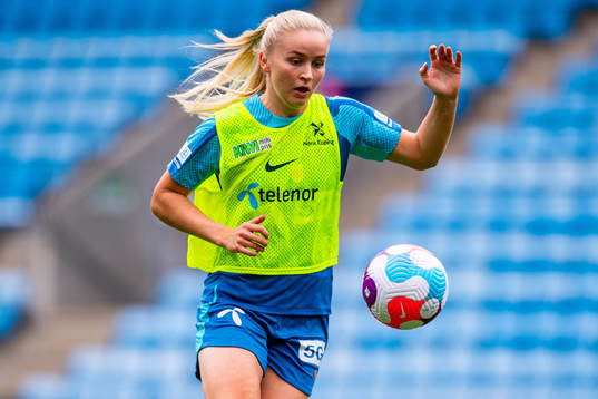 Anna Jøsendal of the Norwegian women's national football
