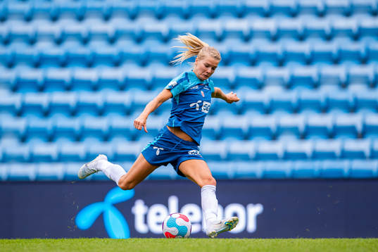 Ada Hegerberg of the Norwegian women's national football