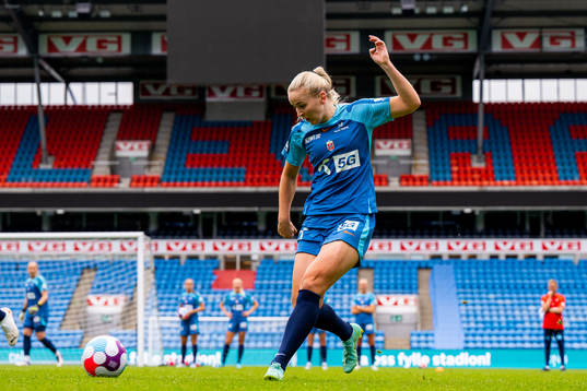 Anna Jøsendal of the Norwegian women's national football