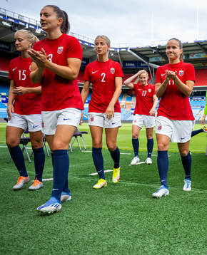Vilde Bøe Risa, Anja Sønstevold, Julie Blakstad and Guro