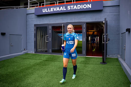 Anna Jøsendal of the Norwegian women's national football