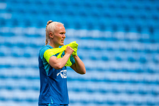Maria Thorisdottir of the Norwegian women's national