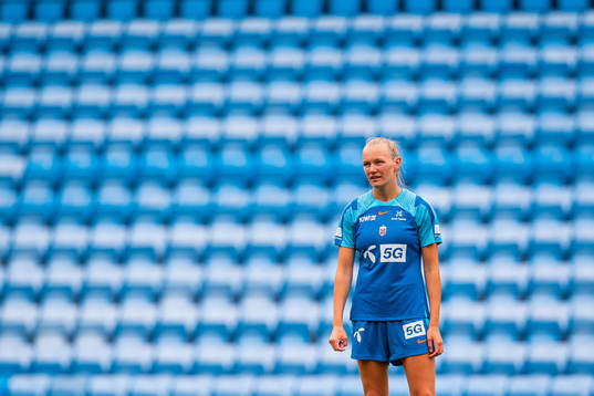 Frida Maanum of the Norwegian women's national football team
