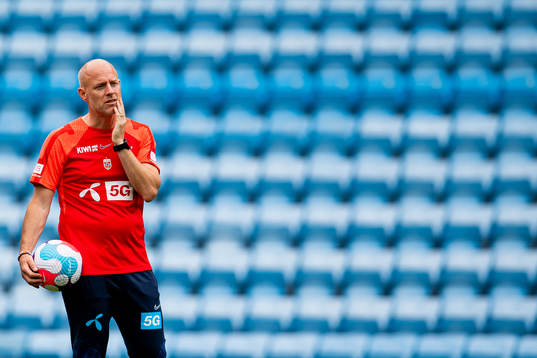 Anders Jacobson, assistant coach of the Norwegian women's