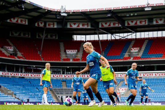 Sophie Román Haug of the Norwegian women's national