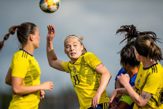 Bläddra bland fler bilder av Football, Women, U23, Friendly, Sweden - India