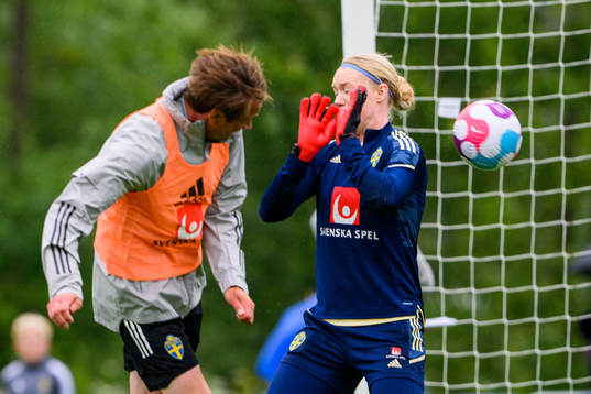 Goalkeeper Hedvig Lindahl