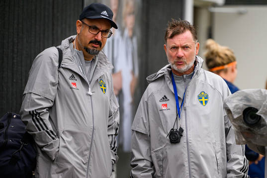 Houman Ebrahimi, doctor and Peter Gerhardsson, head coach