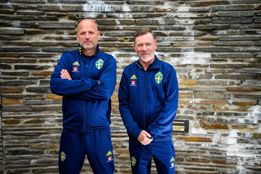 Peter Gerhardsson, head coach and Magnus Wikman, assistant