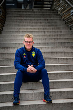 Leif Troedsson, goalkeeper coach poses for a portrait