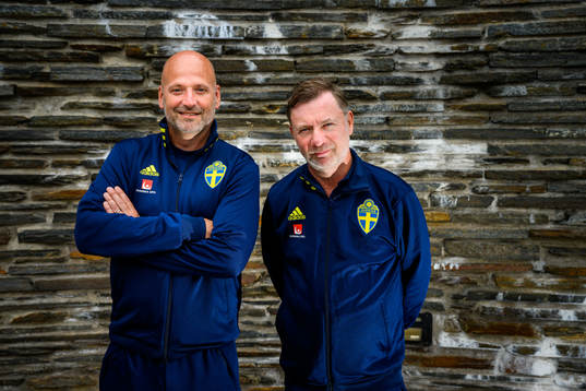 Magnus Wikman, assistant coach and Peter Gerhardsson, head