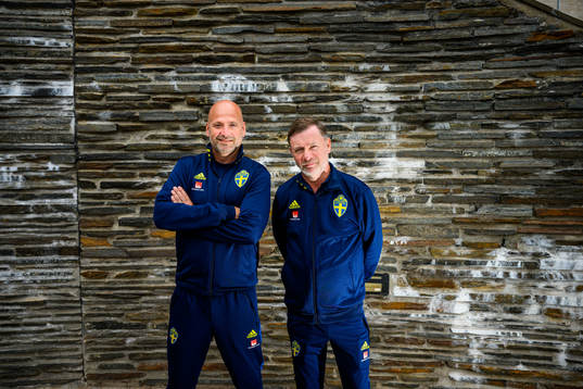 Magnus Wikman, assistant coach and Peter Gerhardsson, head