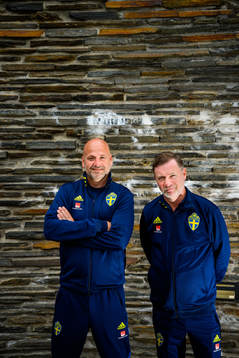 Magnus Wikman, assistant coach and Peter Gerhardsson, head