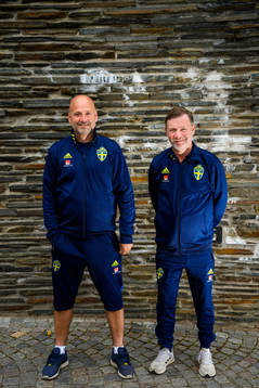 Magnus Wikman, assistant coach and Peter Gerhardsson, head
