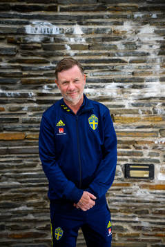 Peter Gerhardsson, head coach poses for a portrait