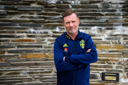 Peter Gerhardsson, head coach poses for a portrait