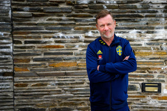 Peter Gerhardsson, head coach poses for a portrait