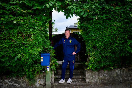 Peter Gerhardsson, head coach poses for a portrait