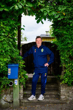 Peter Gerhardsson, head coach poses for a portrait