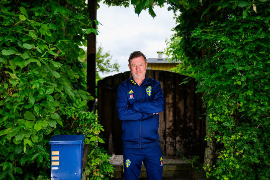 Peter Gerhardsson, head coach poses for a portrait