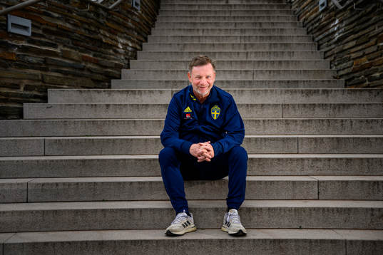 Peter Gerhardsson, head coach poses for a portrait
