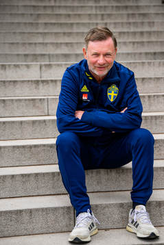 Peter Gerhardsson, head coach poses for a portrait