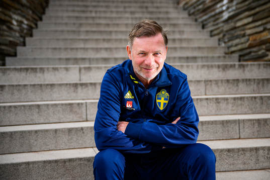 Peter Gerhardsson, head coach poses for a portrait