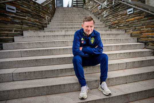 Peter Gerhardsson, head coach poses for a portrait