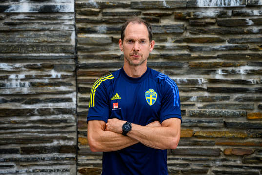 Martin Bergqvist, physio poses for a portrait