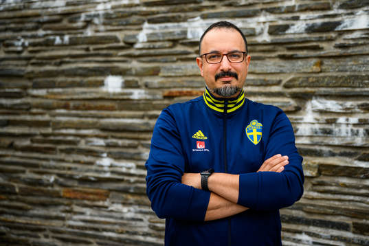 Houman Ebrahimi, doctor poses for a portrait