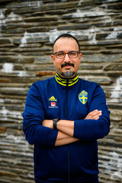 Houman Ebrahimi, doctor poses for a portrait