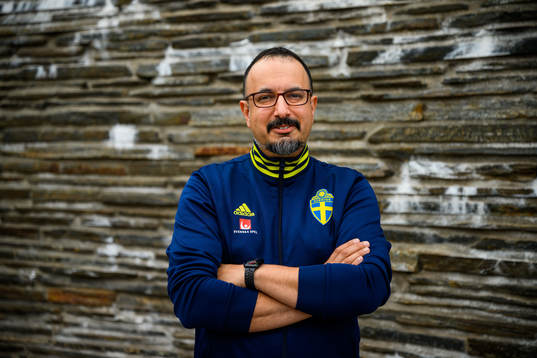 Houman Ebrahimi, doctor poses for a portrait