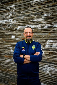 Houman Ebrahimi, doctor poses for a portrait