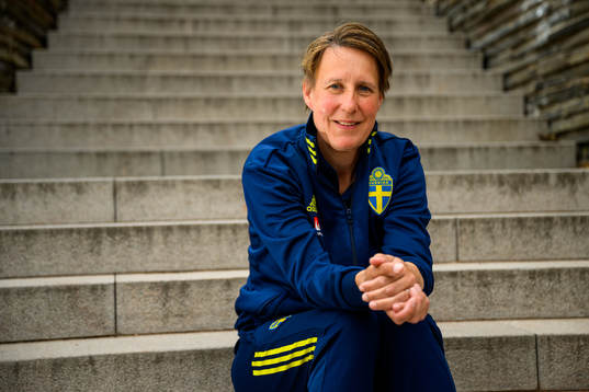 Jessica Karlsson, kit manager, poses for a portrait