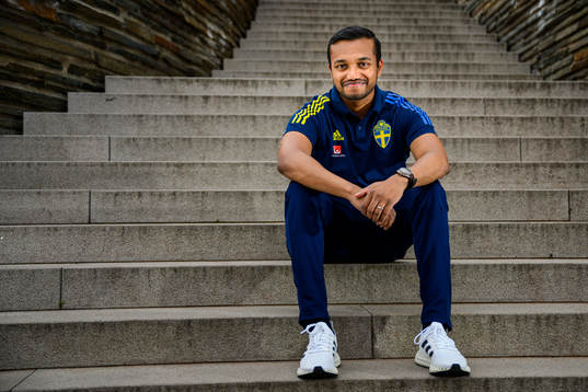 Sadesh Balasingam, doctor, poses for a portrait