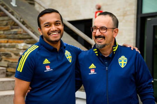 Sadesh Balasingam, doctor, and Houman Ebrahimi, doctor