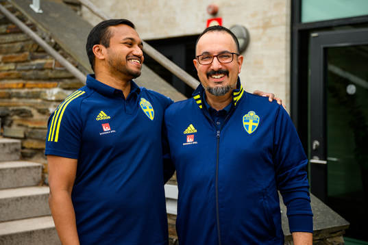 Sadesh Balasingam, doctor, and Houman Ebrahimi, doctor