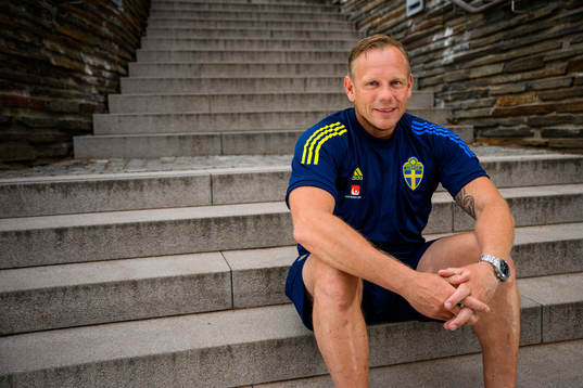 Stefan Dejemyr, head of security, poses for a portrait
