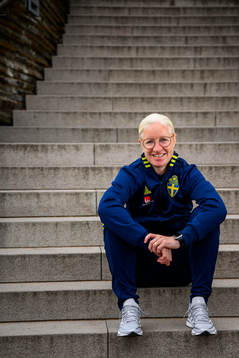 Victoria Sandell, assistant coach, poses for a portrait