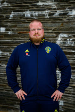 Anders Eriksson, match analyst, poses for a portrait