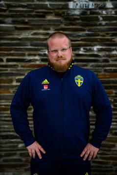 Anders Eriksson, match analyst, poses for a portrait