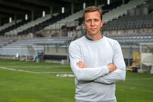 Landskronas sportchef Erik Edman
