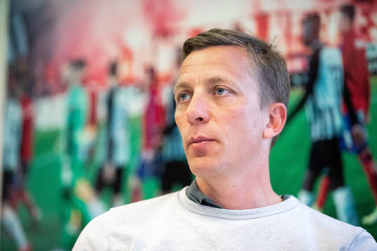 Landskronas sportchef Erik Edman